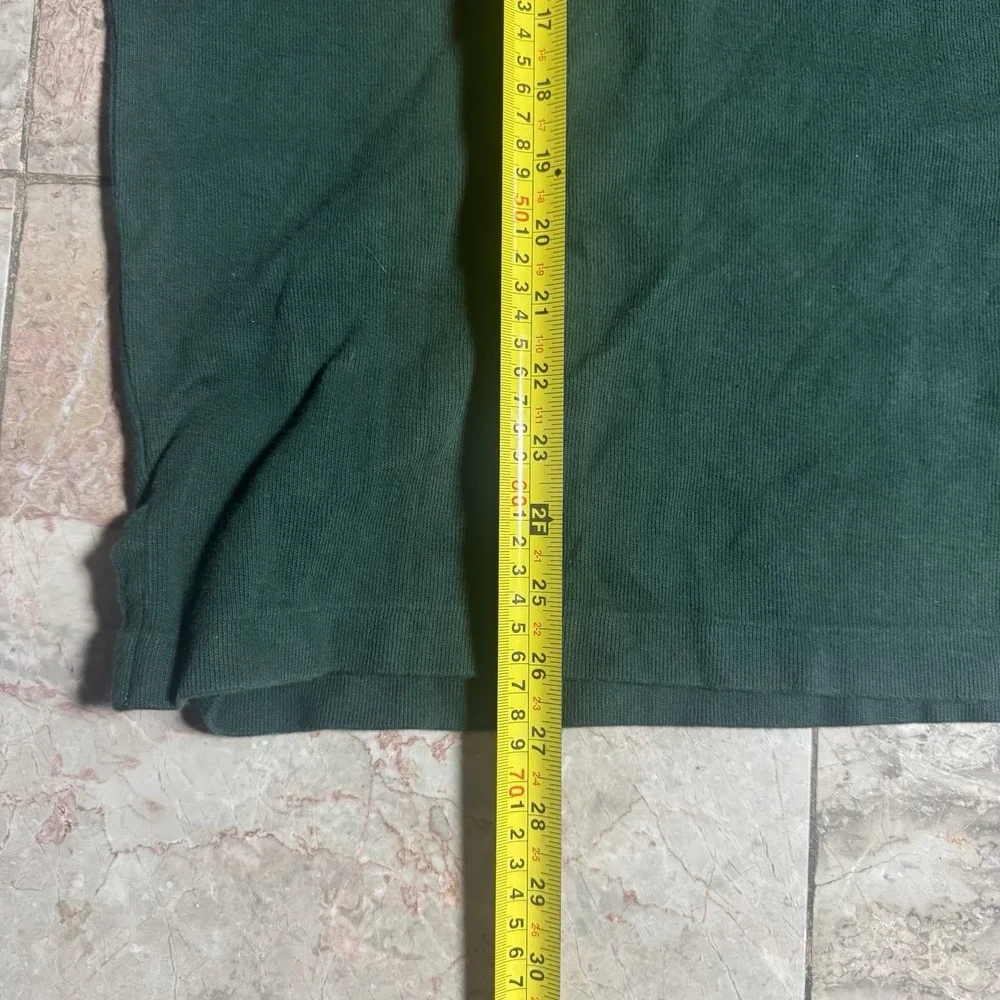 Polo Ralph Lauren Estate Rib Quarter Zip Pullover Sweater Green Men's Large